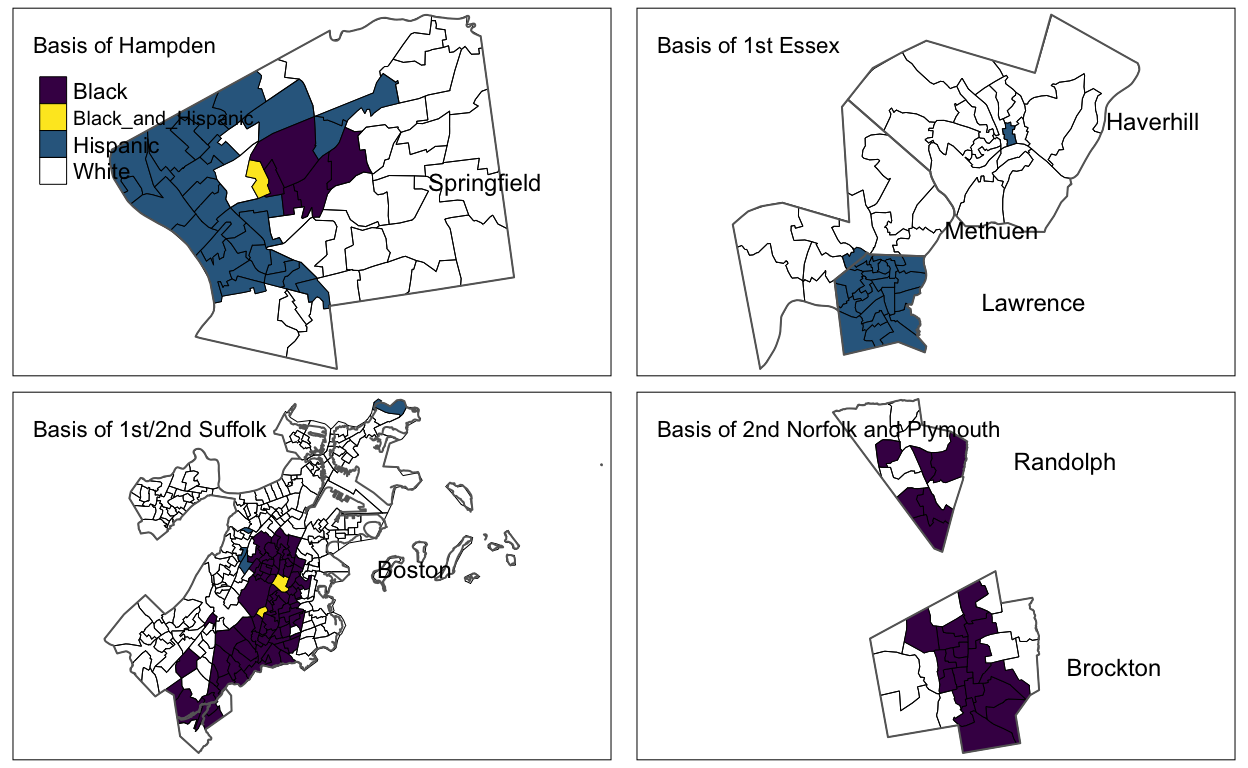 *Cities with large minority voting blocks*